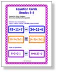 Equation Cards 3-5 image